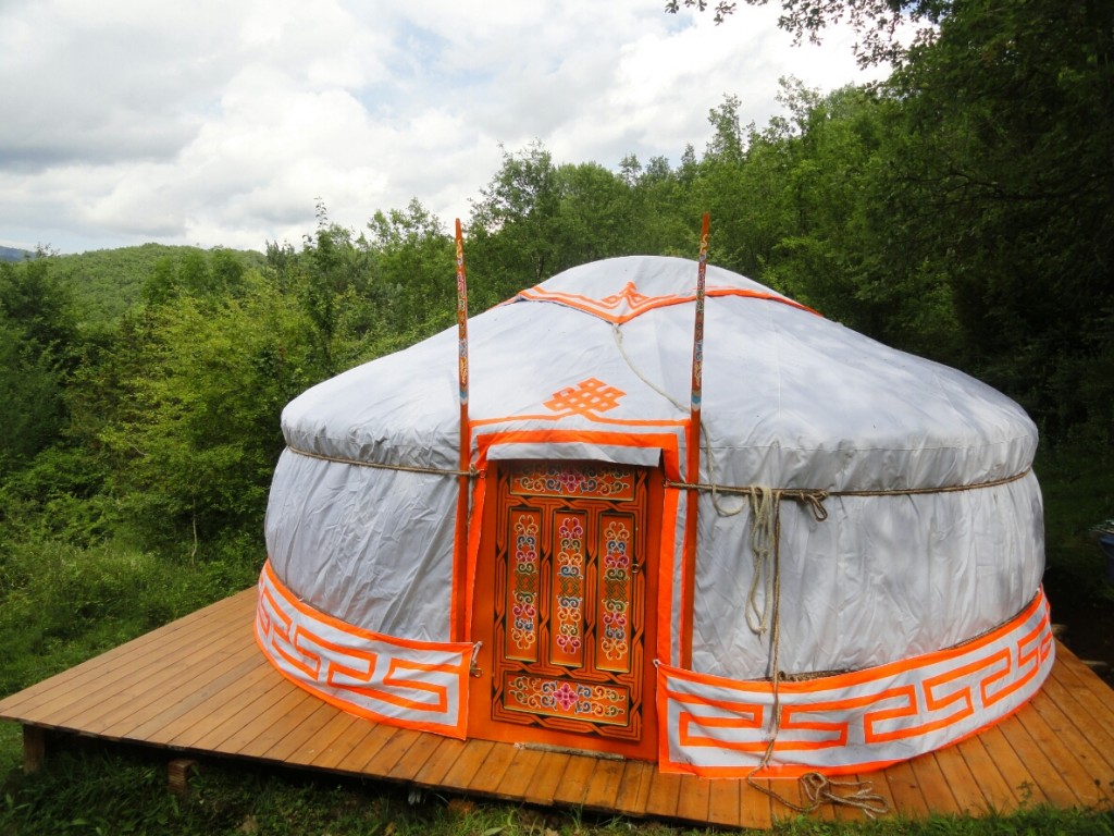 Yurt voor 1 tot 4 personen